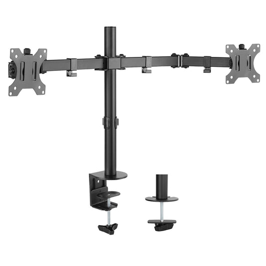 activiva ErgoLife Dual Monitor Arm ACA-BMA-DC01K Supports 13-32 Inch Screen Size - Auzzistore