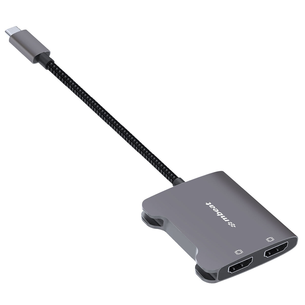 mbeat Tough Link USB-C To Dual 4K HDMI Adapter MB-XAD-CDHD