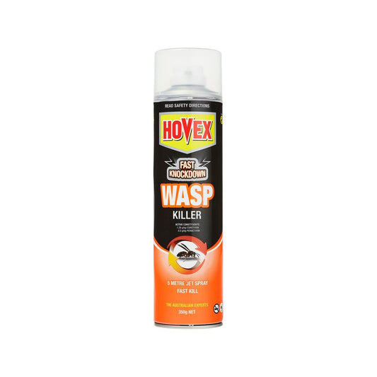 Hovex Fast Knockdown Wasp Killer 350g - 5-Meter Jet Spray - Outdoor Use - Auzzistore