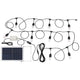 EGLO Festoon Solar Kit 10 Light 12V E27 Multi-Colour - Weatherproof Outdoor Lighting Solution – view 2