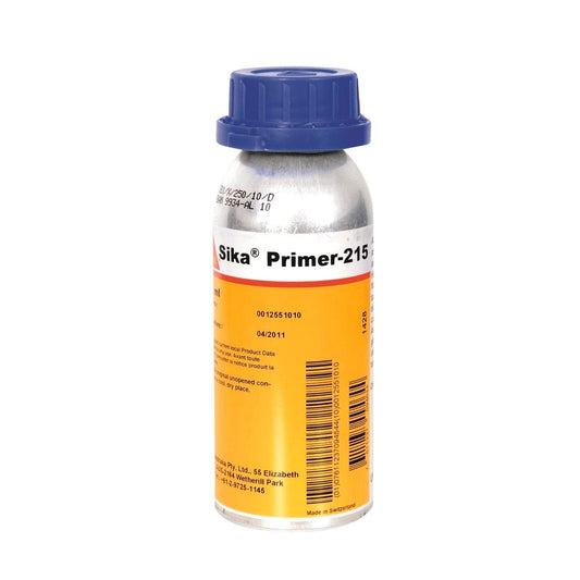 Sika Primer-215 Clear Adhesion Primer 250ml Solvent-Based Improved Bond - Auzzistore