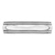 Platinum Men's Comfort Fit Milgrain Band