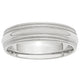Platinum Men's Comfort Fit Milgrain Band – view 2