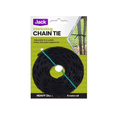 Jack Heavy Duty Chain Plant Tie 4m Plastic Adjustable Support