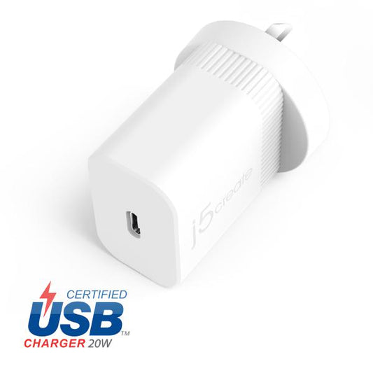 20W PD USB-C Wall Charger for iPhone 12 and Smartphones | Auzzi Store