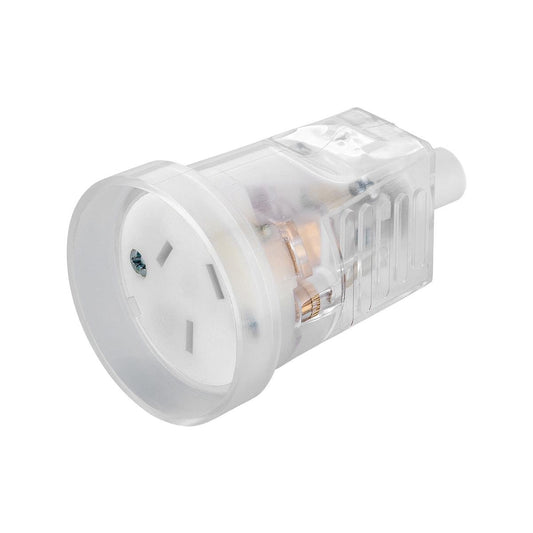 Deta Heavy Duty Rewireable Socket - 10A - Plastic - Rear Entry - Auzzistore