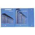 Kincrome 25 Piece Hex Key Wrench Set Chrome Vanadium Steel Vinyl Wallet