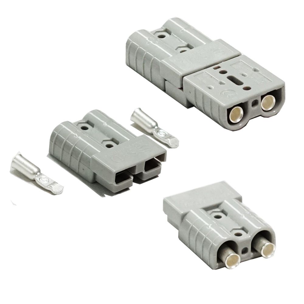 20x Anderson Style Plug connector 50AMP Caravan Trailer Solar 6AWG GREY | Auzzi Store