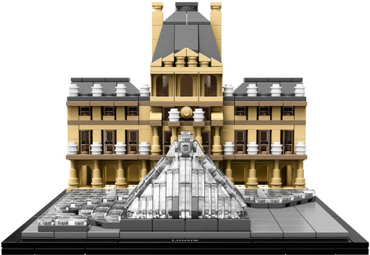 LEGO 21024 Architecture Louvre Building Kit- Auzzi Store