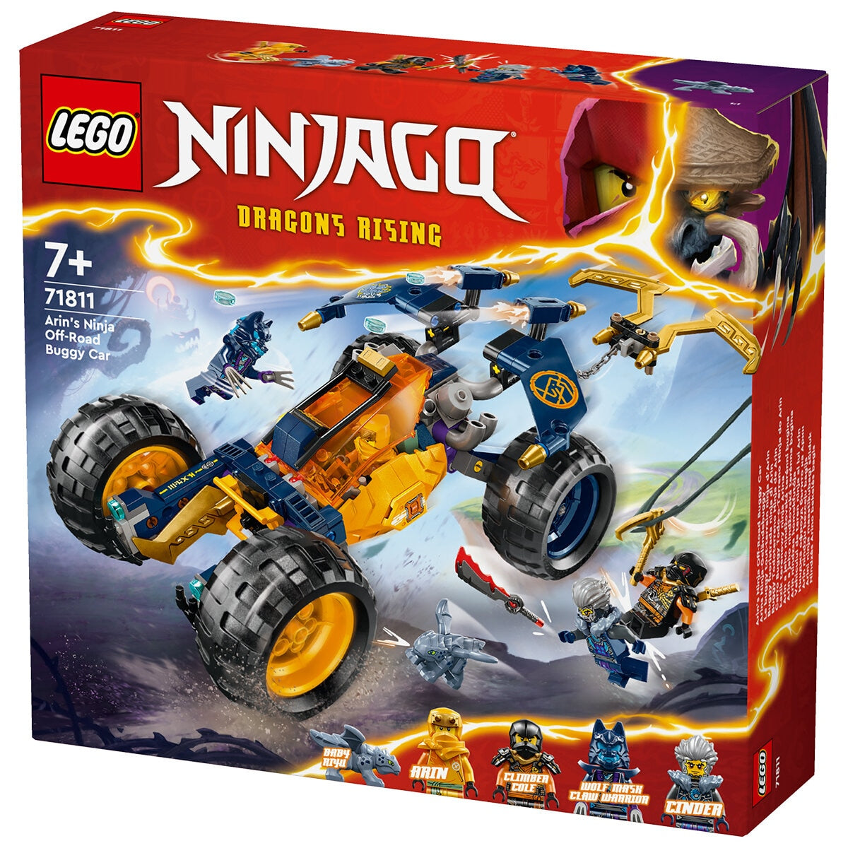 LEGO NINJAGO Arin's Ninja Off Road Buggy Car 71811