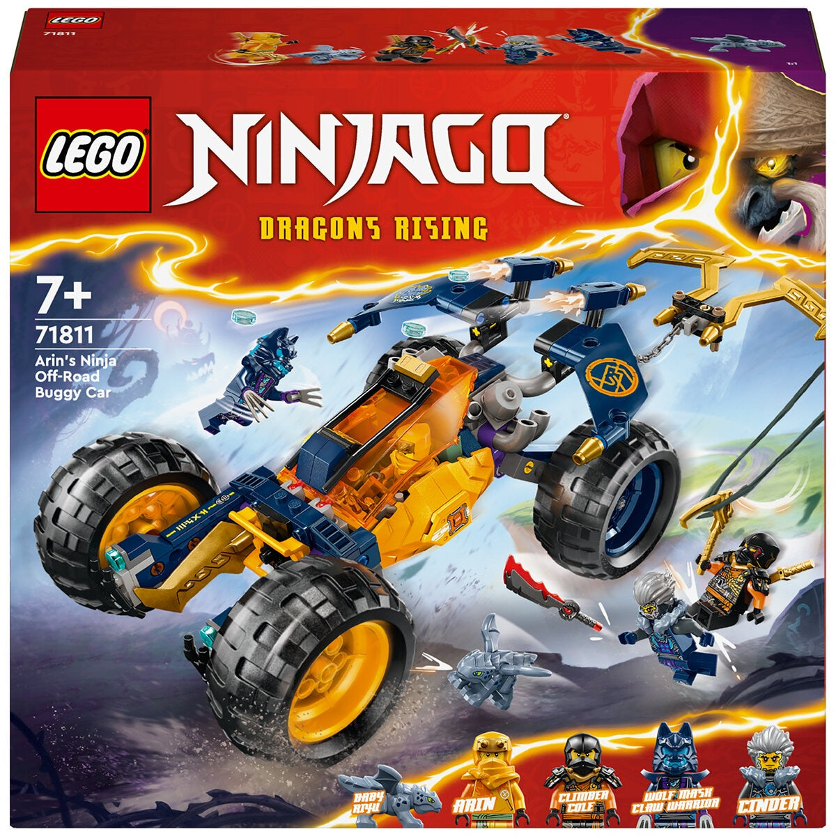 LEGO NINJAGO Arin's Ninja Off Road Buggy Car 71811
