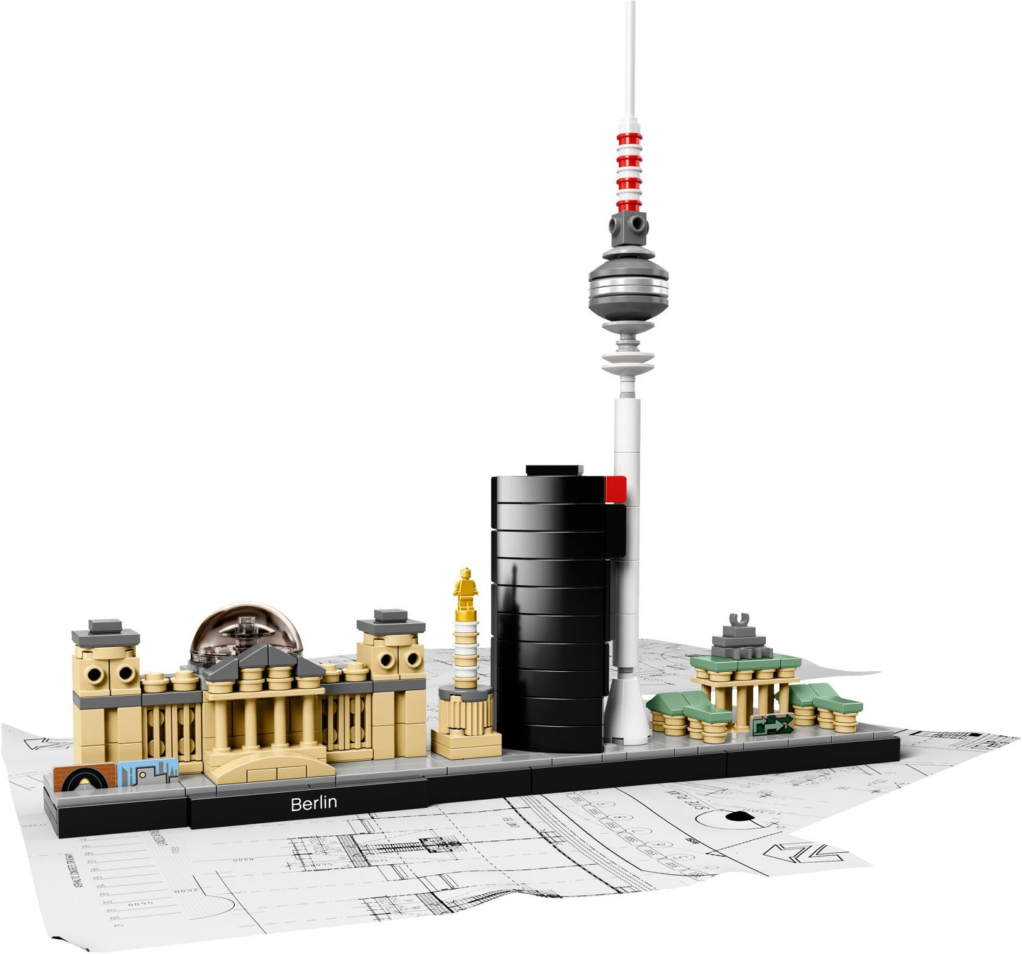LEGO 21027 Berlin Skyline Architecture Set