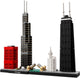 LEGO 21033 Chicago Architecture Skyline Collection Model – view 2