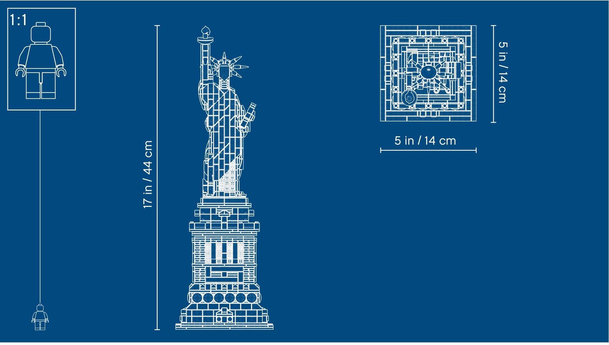 LEGO 21042 Architecture Statue of Liberty- Auzzi Store