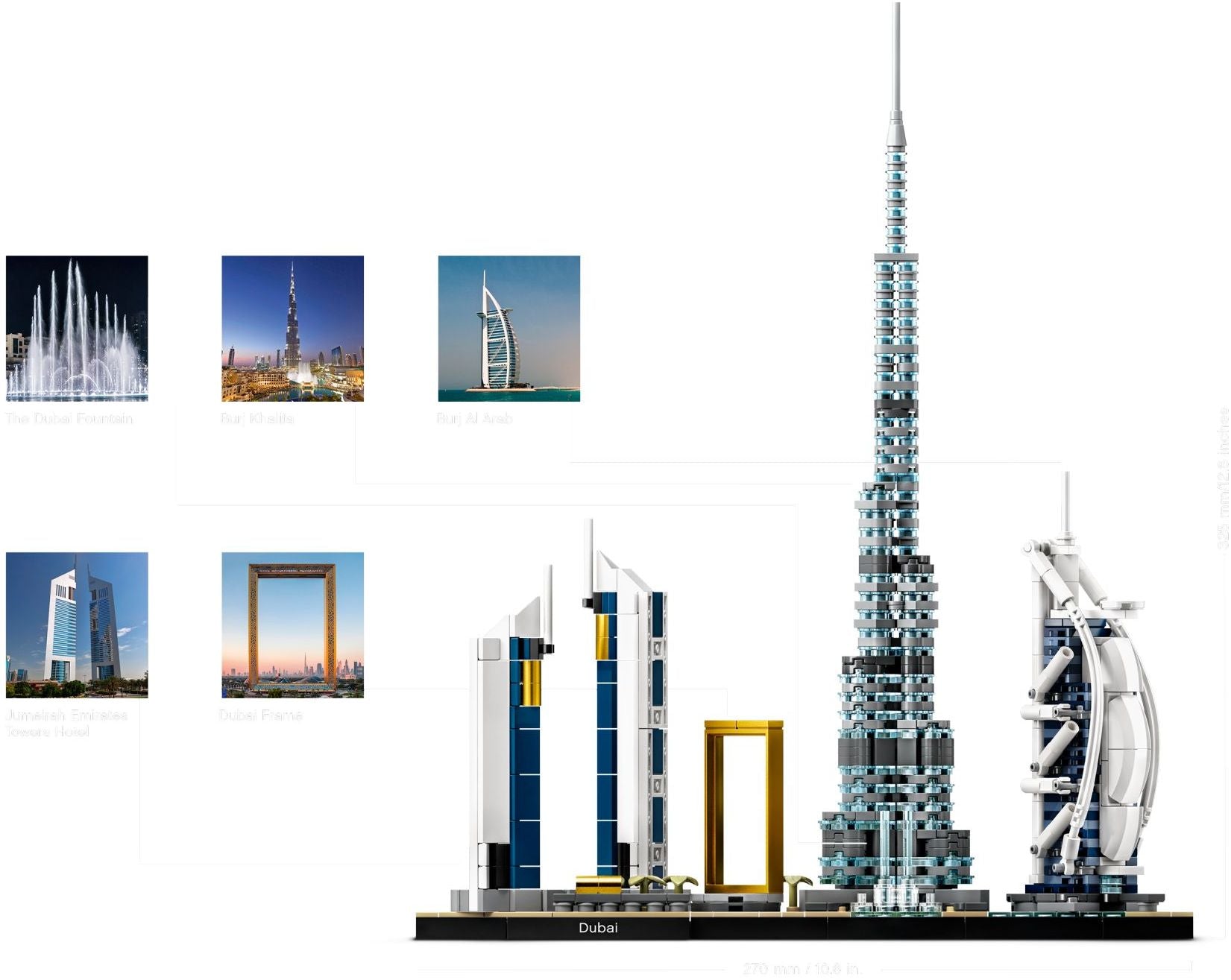 LEGO Architecture Series 21052: Dubai- Auzzi Store