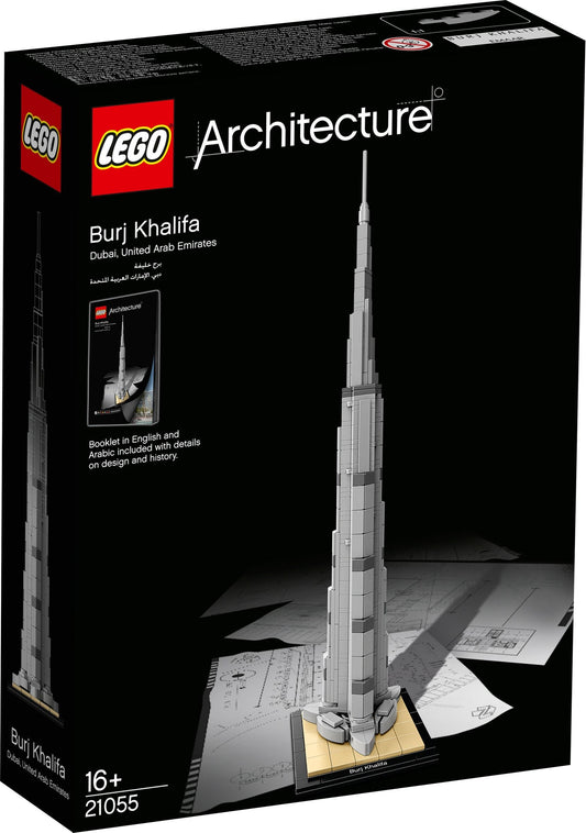 LEGO 21055 Burj Khalifa Architecture Model Kit - Auzzistore