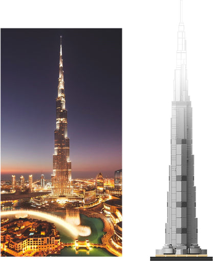 LEGO 21055 Burj Khalifa Architecture Model Kit