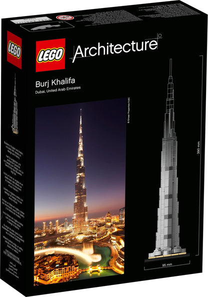 LEGO 21055 Burj Khalifa Architecture Model Kit