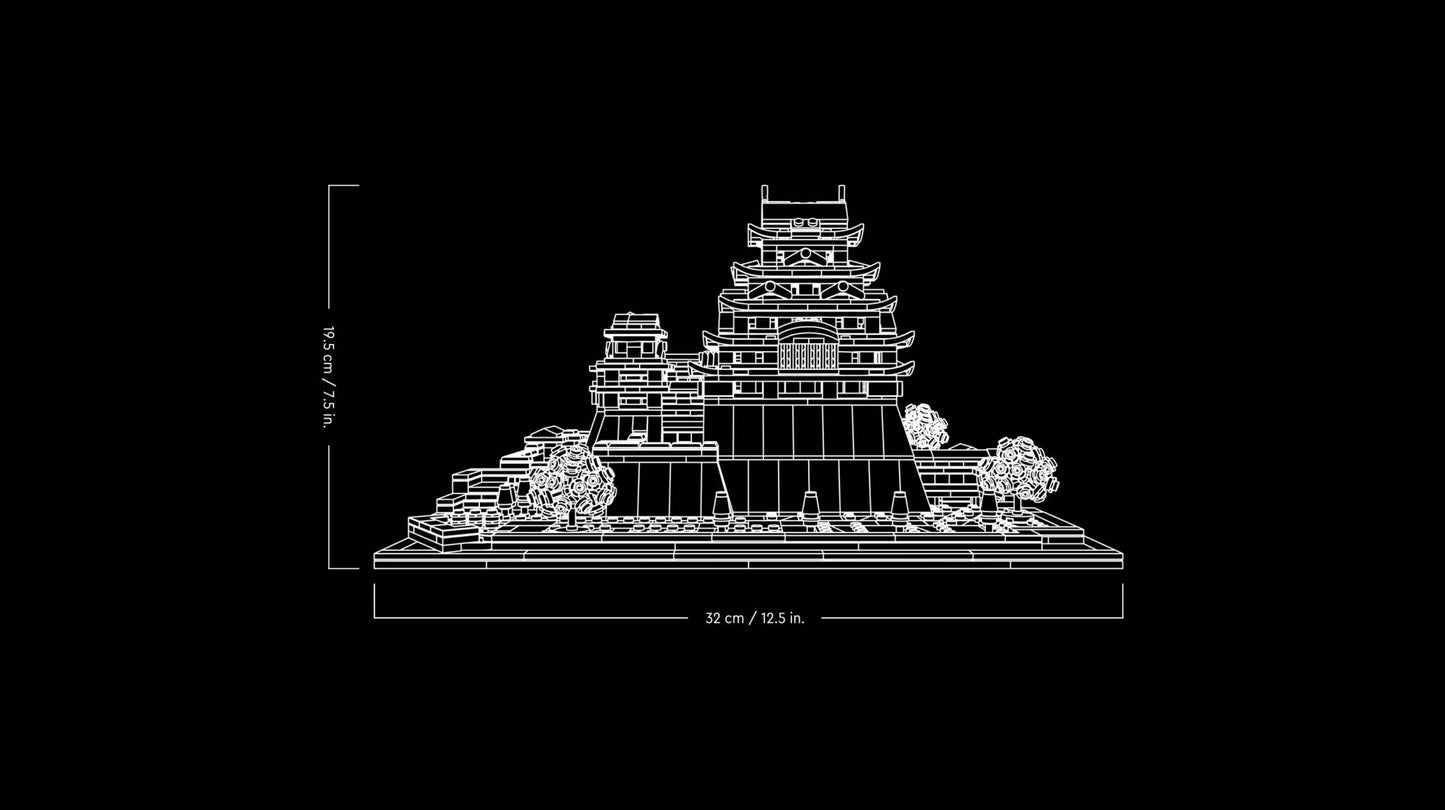 LEGO Architecture Landmarks Collection: Himeji Castle 21060 Building Set