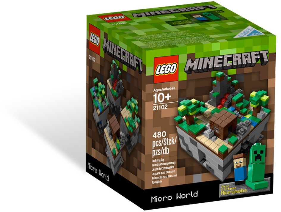 LEGO 21102 Minecraft, Micro World- Auzzi Store
