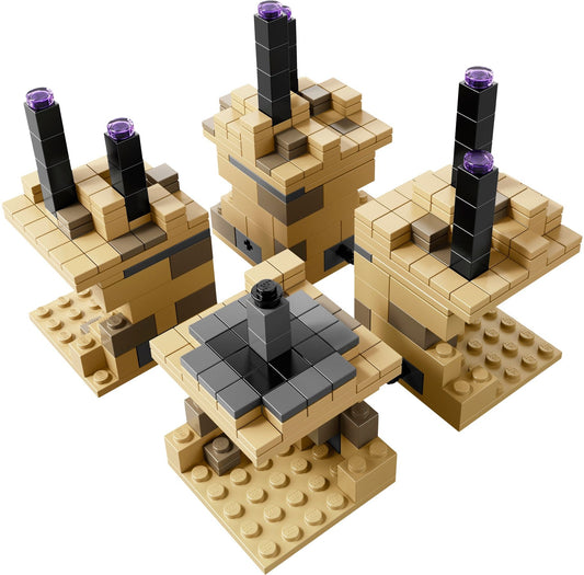 LEGO 21107 Minecraft The End & Ender Dragon – view 2 - Auzzistore