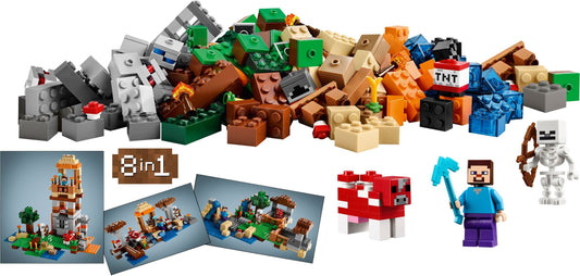 LEGO 21116 Minecraft Crafting Box - Build & Create Your World - Auzzistore