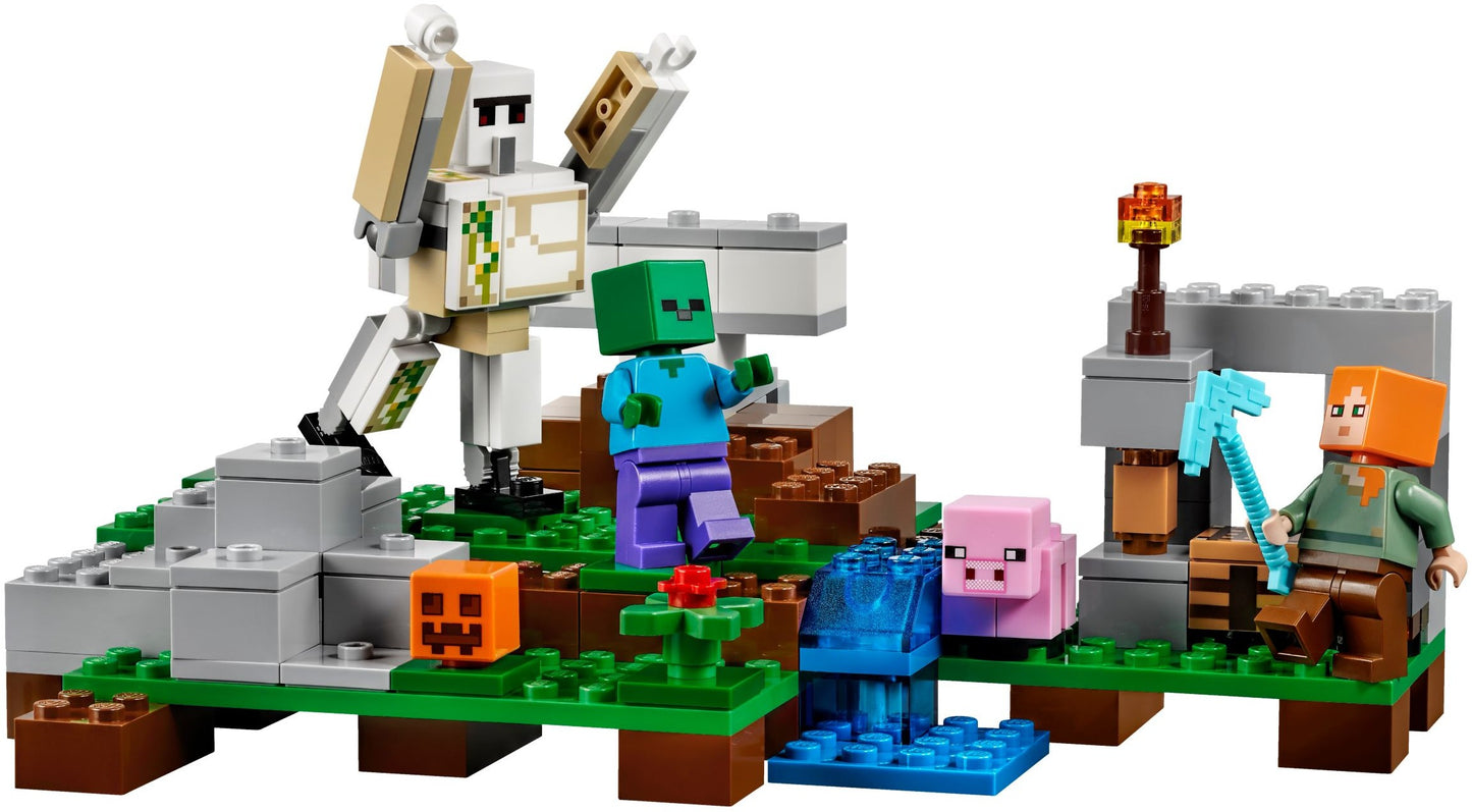 LEGO 21123 The Iron Golem Minecraft Set