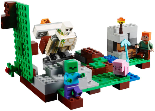 LEGO 21123 The Iron Golem Minecraft Set – view 2 - Auzzistore