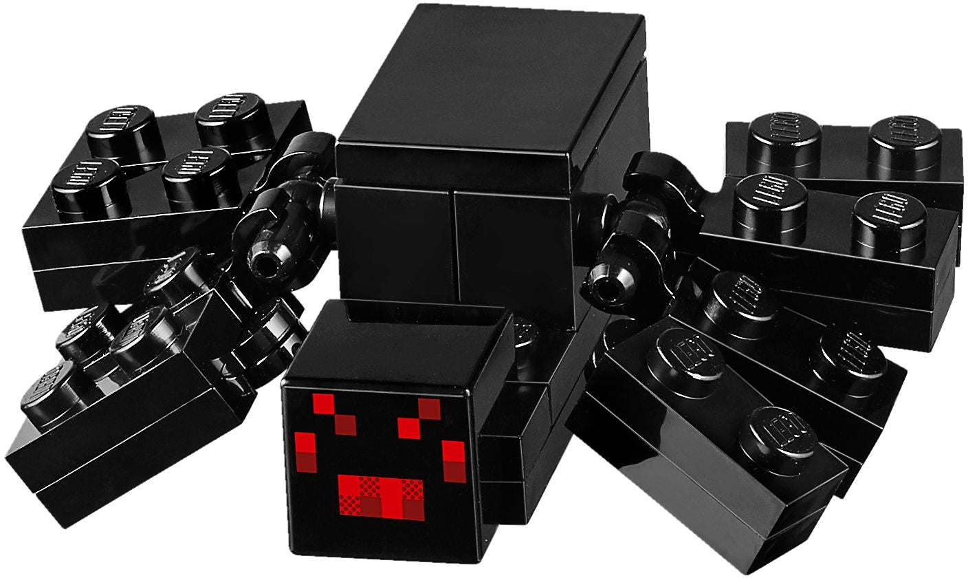 LEGO 21131 The Ice Spikes Minecraft Set: Snow Golem & Spider Adventure