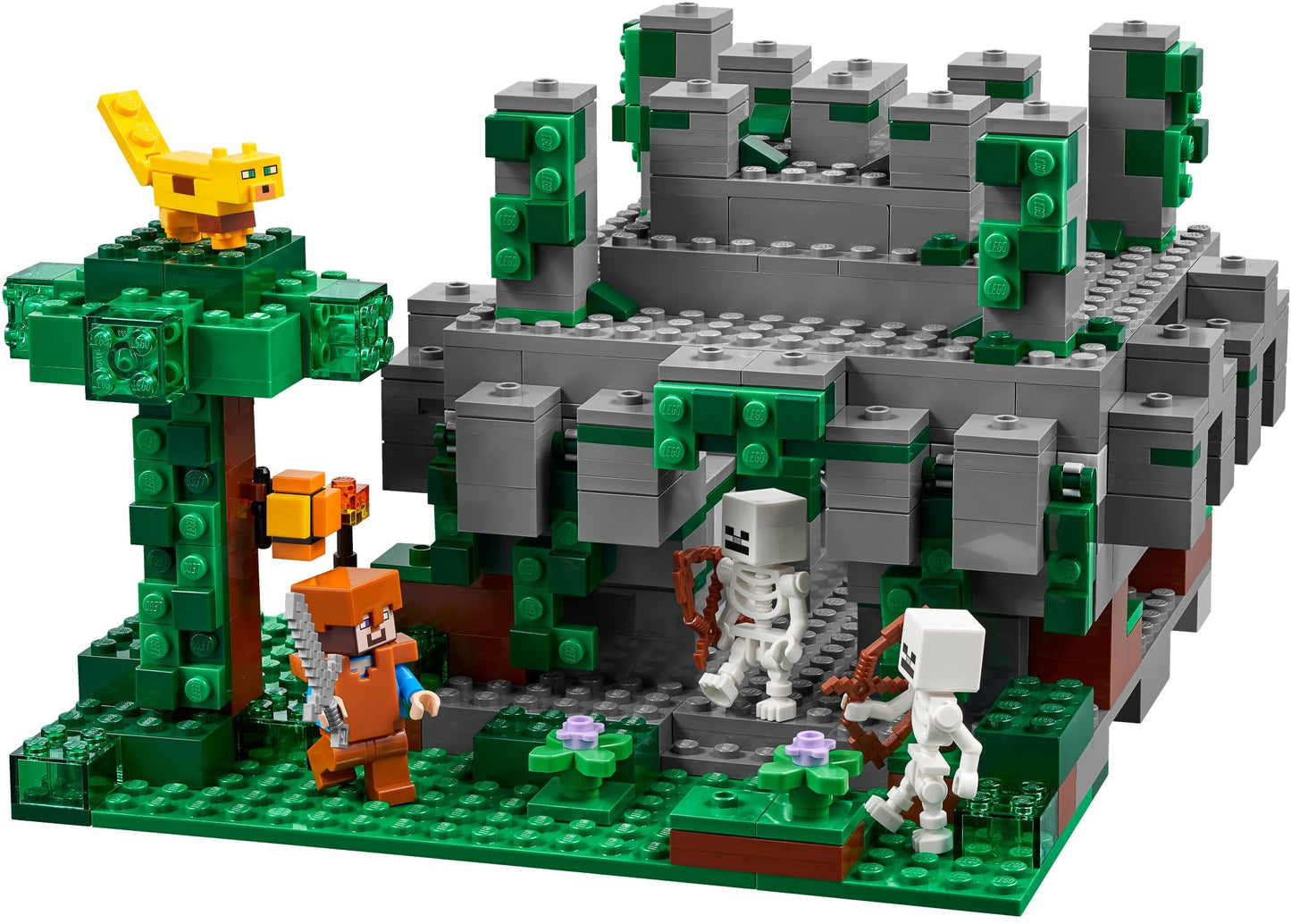 LEGO 21132 Minecraft Jungle Temple with Steve & Ocelot