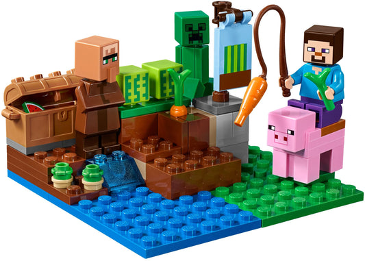 LEGO 21138 Minecraft The Melon Farm Building Set – view 2 - Auzzistore