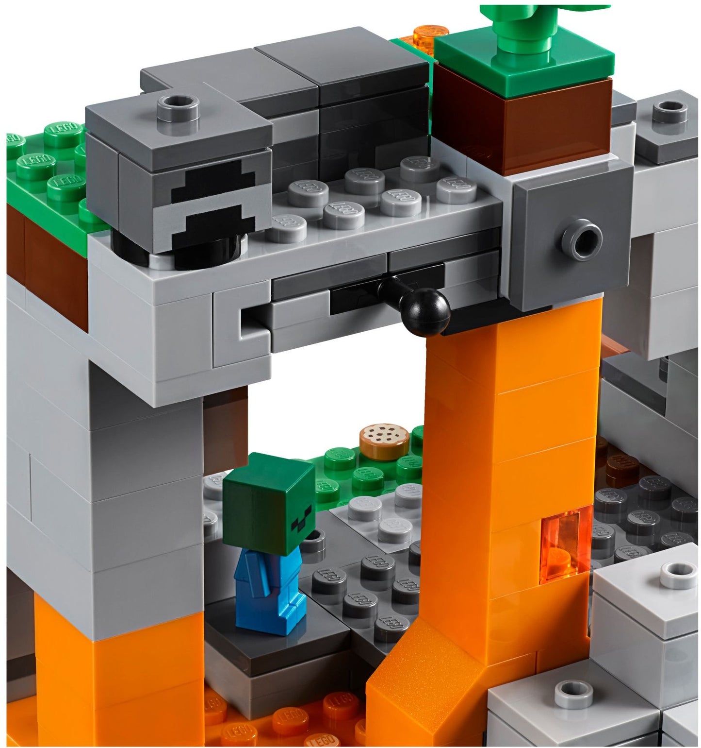 LEGO 21141 The Zombie Cave Minecraft Set