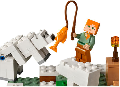 LEGO 21142 The Polar Igloo Minecraft Igloo Building Set