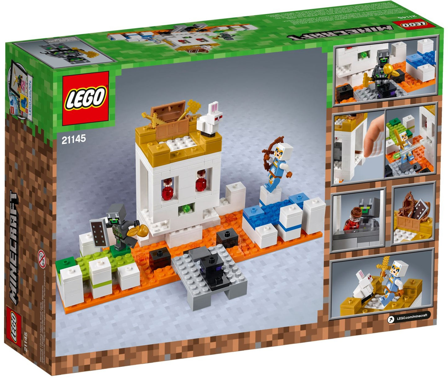 LEGO 21145 Minecraft Skull Arena Set