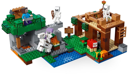 LEGO 21146 Minecraft Skeleton Attack Set – view 2 - Auzzistore