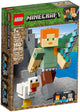 LEGO 21149 Minecraft Alex BigFig with Chicken Action Figure Toy