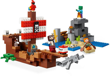 LEGO 21152 Minecraft Pirate Ship Adventure Toy