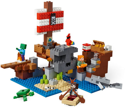 LEGO 21152 Minecraft Pirate Ship Adventure Toy