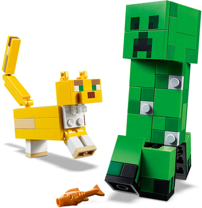 LEGO 21156 BigFig Creeper & Ocelot Minecraft Figures