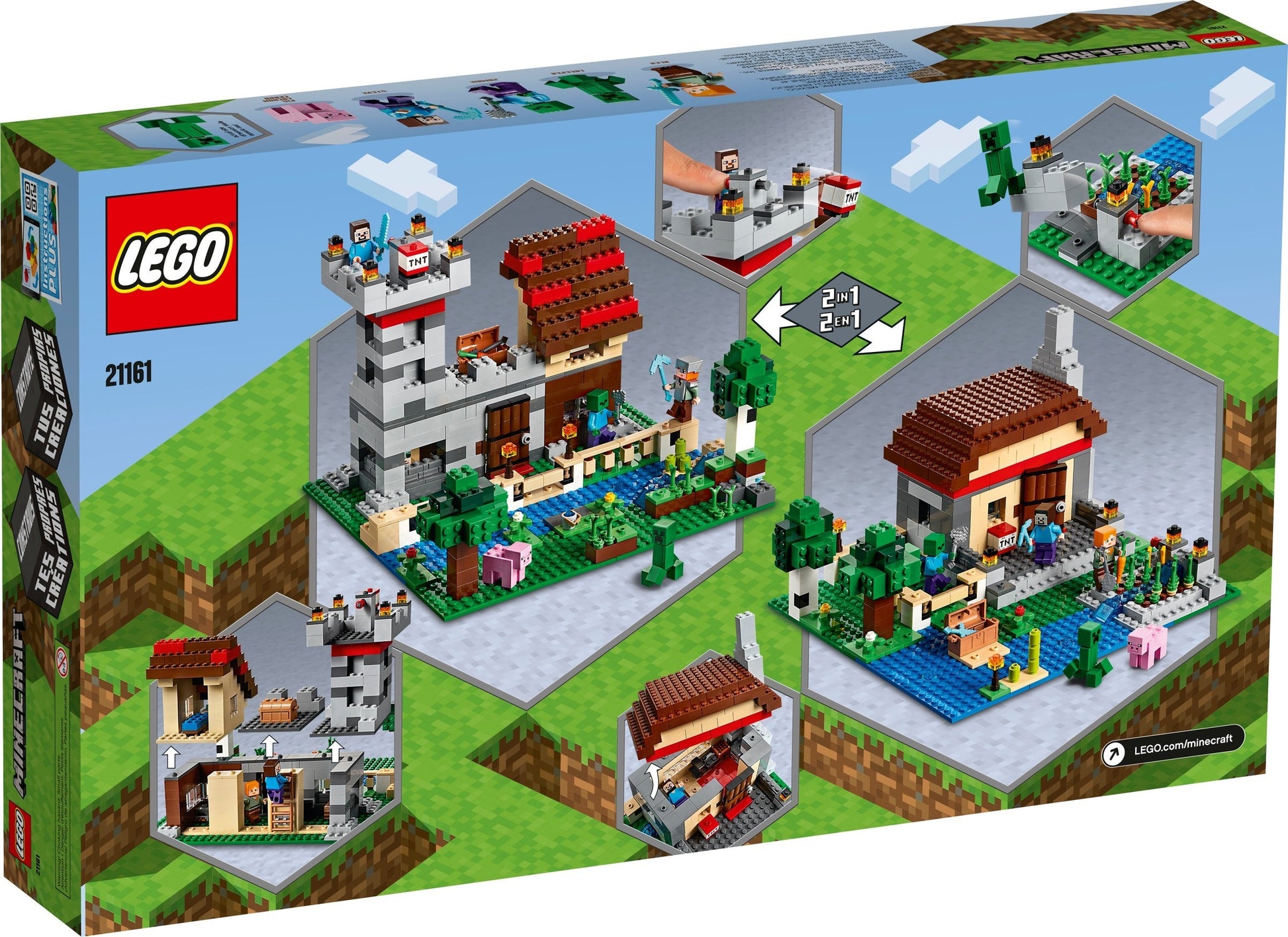 LEGO Minecraft 21161 The Crafting Box 3.1- Auzzi Store