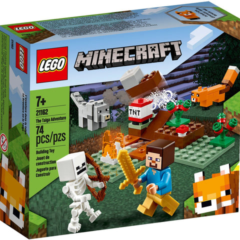 LEGO 21162 Minecraft Taiga Adventure Building Set - Auzzistore