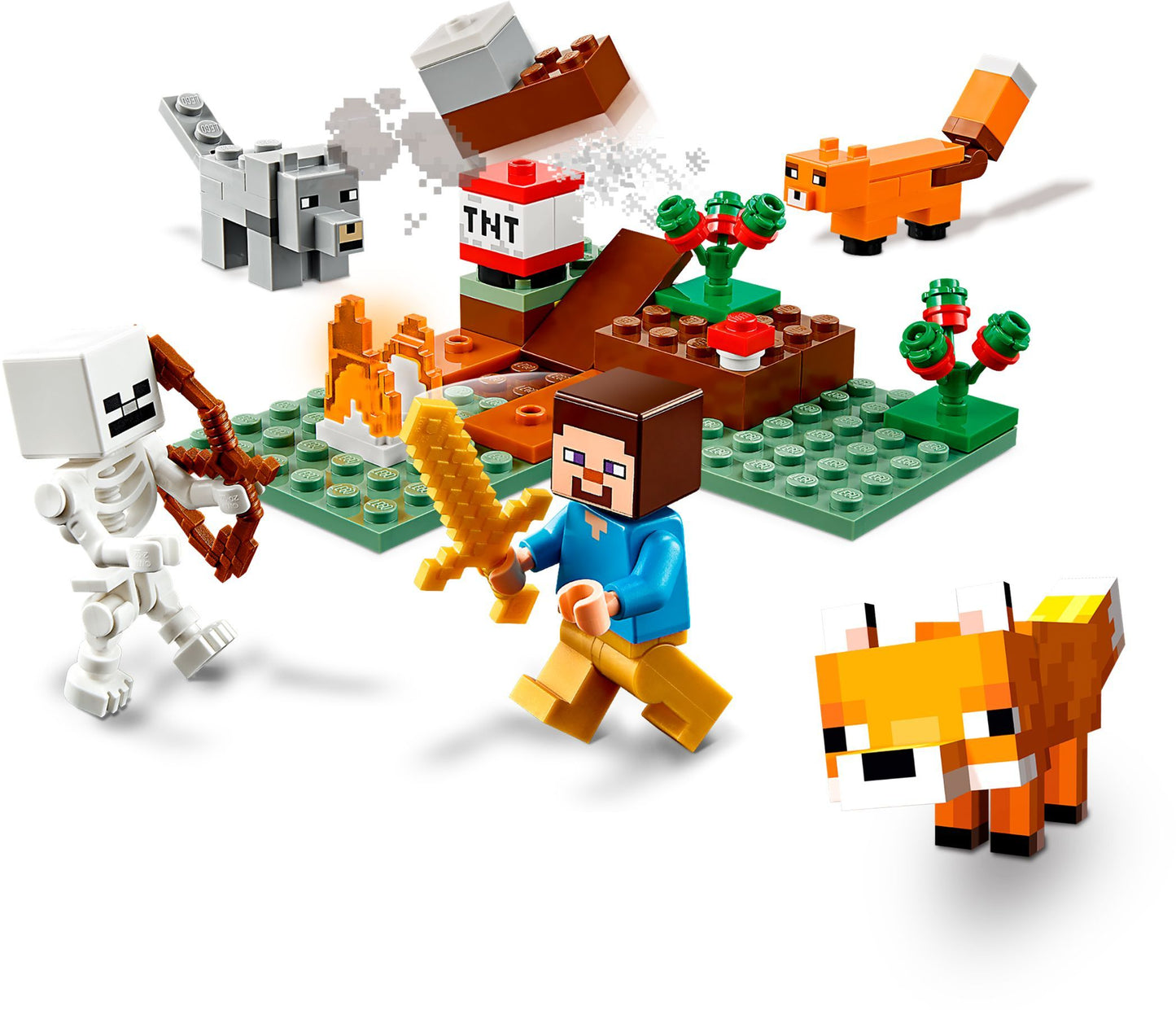 LEGO 21162 Minecraft Taiga Adventure Building Set