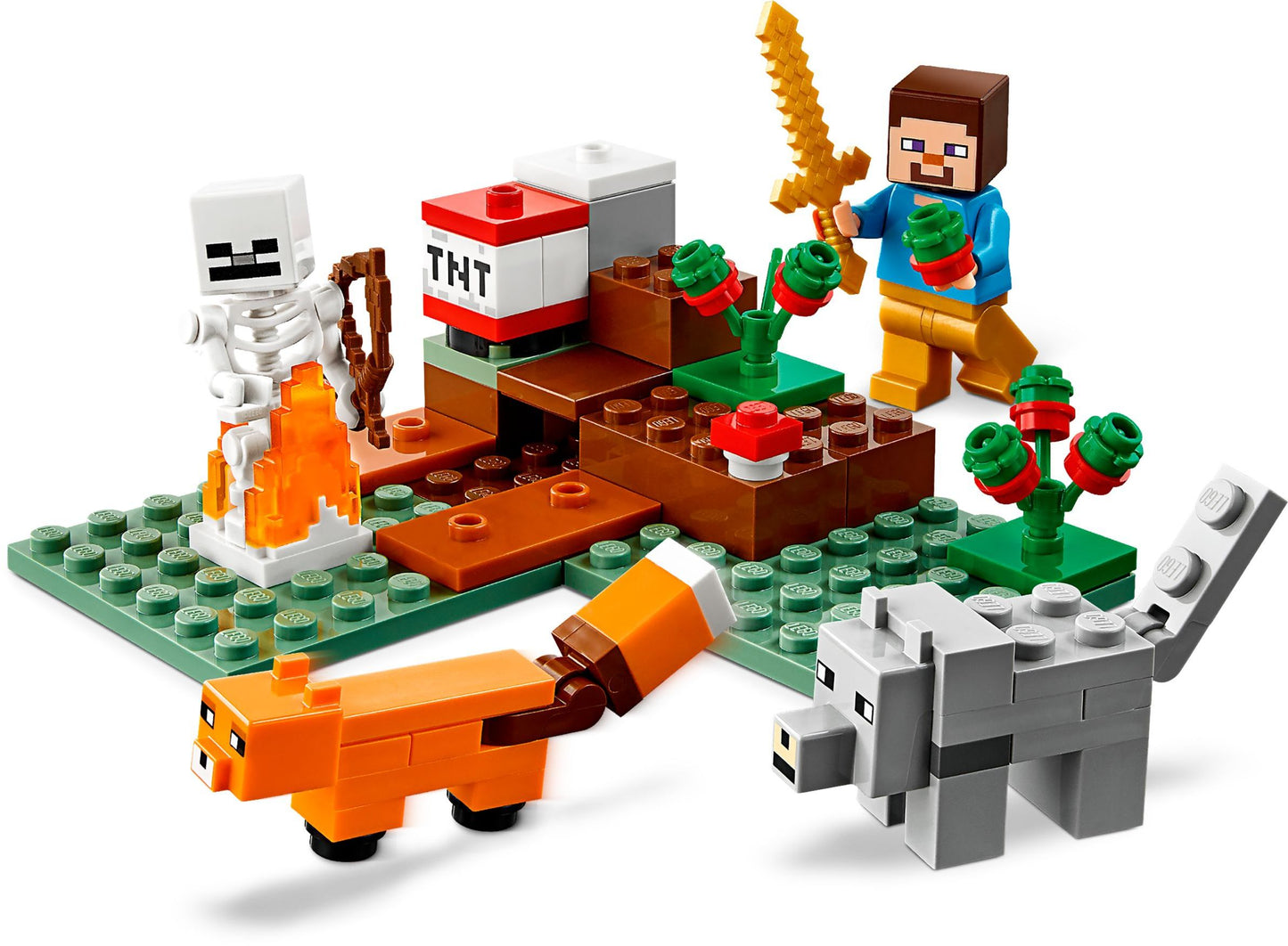 LEGO 21162 Minecraft Taiga Adventure Building Set