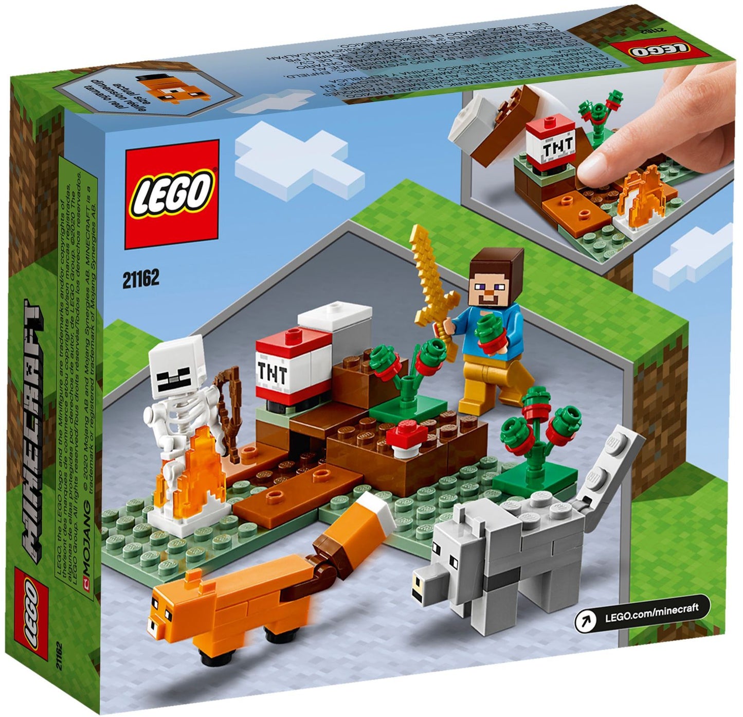 LEGO 21162 Minecraft Taiga Adventure Building Set
