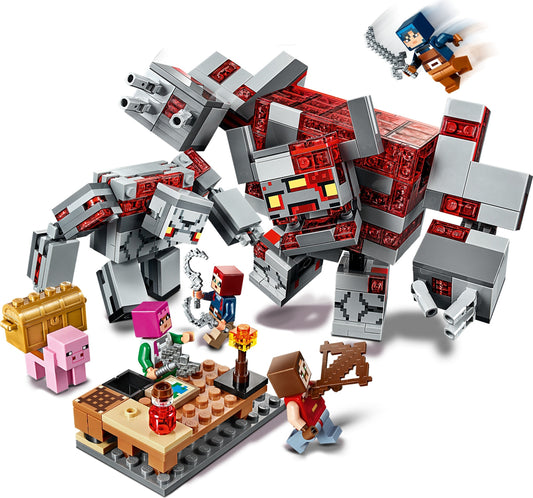 LEGO 21163 Minecraft Dungeons The Redstone Battle – view 2 - Auzzistore