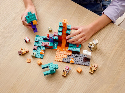 LEGO 21168 Minecraft The Warped Forest Set