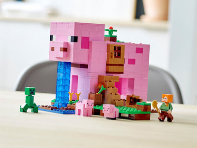 LEGO 21170 Minecraft The Pig House Building Set