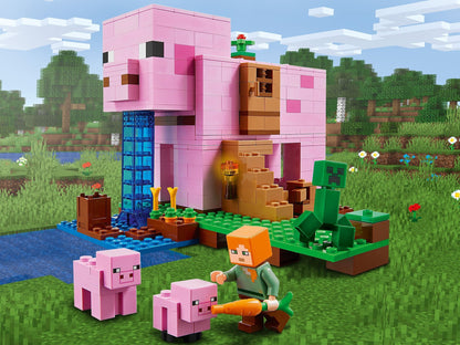 LEGO 21170 Minecraft The Pig House Building Set