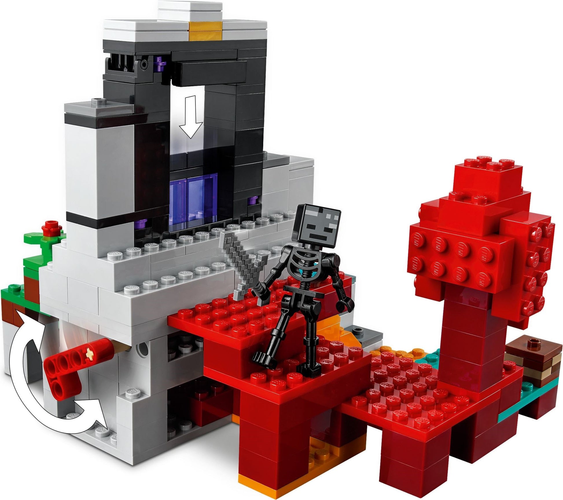 Lego Minecraft 21172 The Ruined Portal- Auzzi Store
