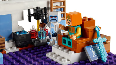 LEGO 21186 Minecraft The Ice Castle – Buildable Playset